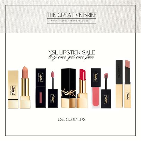 ysl bogo deal|YSL lipstick sale.